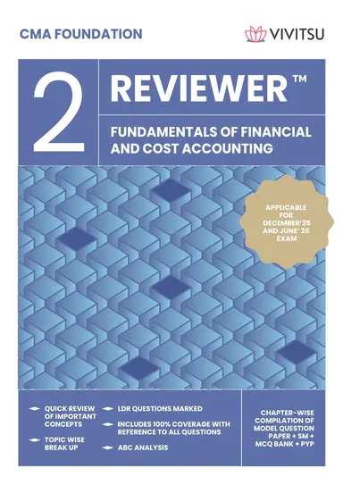 CMA Foundation Question Bank and Study Material 1